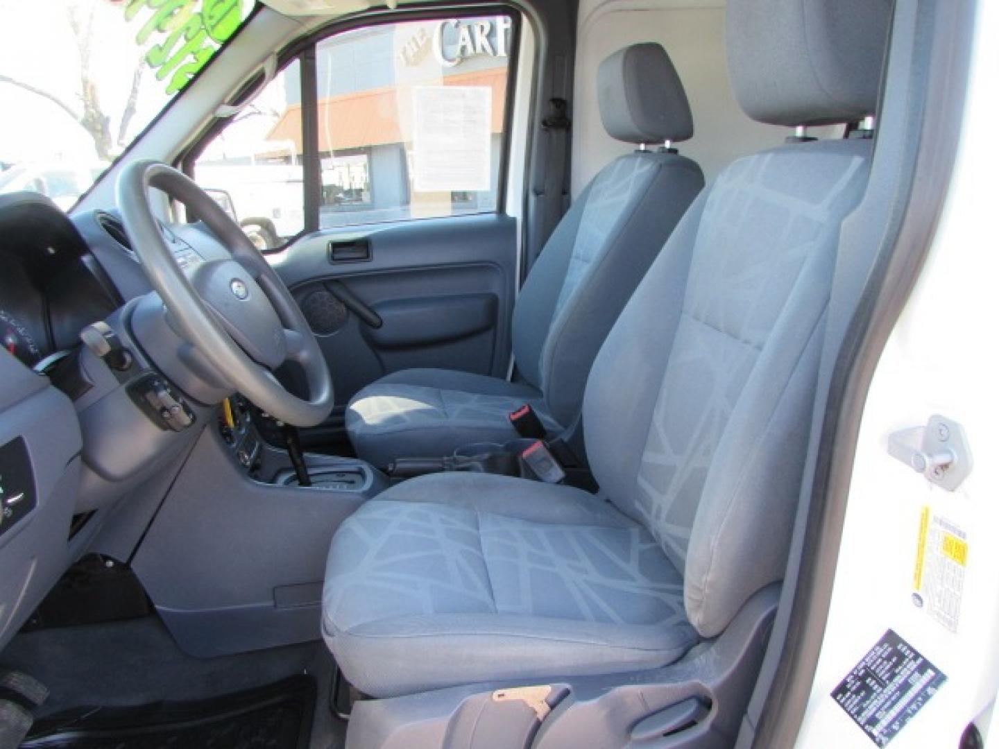 2013 White /Gray Ford Transit Connect XLT Cargo Van (NM0LS7DN9DT) with an 2.5L DOHC 4cyl engine engine, 6 speed automatic transmission, located at 4562 State Avenue, Billings, MT, 59101, (406) 896-9833, 45.769516, -108.526772 - 2013 Ford Transit Connect XLT Cargo Van - One owner! 2.5L L4 DOHC 16V Engine - 6 speed automatic transmission - Front wheel drive - 113,855 miles - One owner - Inspected and serviced - Ready to go to work today! XLT package - air conditioning - tilt and telescoping steering wheel - cruise con - Photo#12